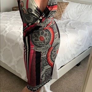 Crazy print dress